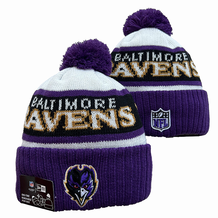 Baltimore Ravens Knit Hats 118